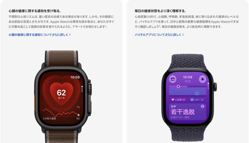 Apple Watch機能紹介